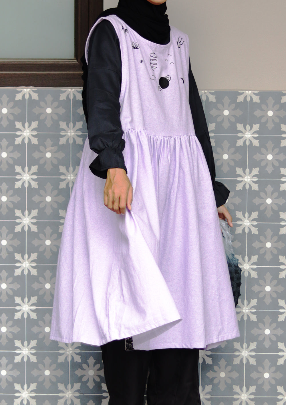 PLANET DRESS LILAC